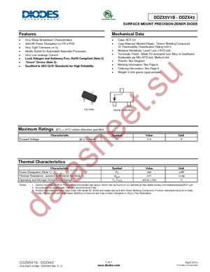 DDZX11CTS-7 datasheet  